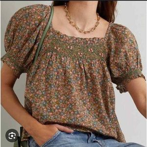 DOEN Elba Top in Yellow Laurel Canyon size small